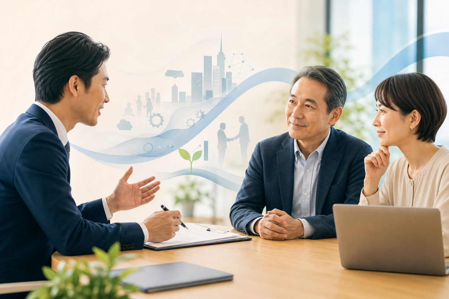 中小企業のDX・事業承継研修を提案するための初回ヒアリングシートの内容を表現したアイキャッチ画像